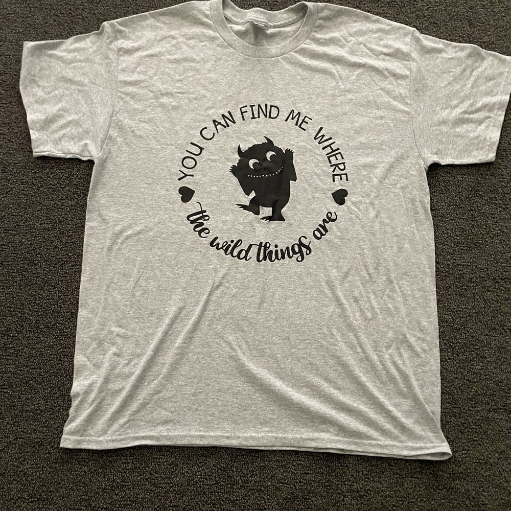 Gildan Heavy Cotton Gray T-Shirt